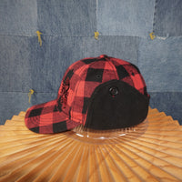 OSFA - Vintage / Y2K Legendary Whitetails Check Trapper Hat