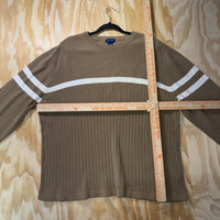 Vintage Y2K high Sierra knitted surf XG 2000s stripe sweater