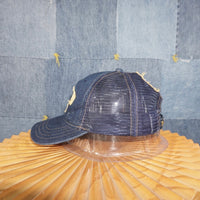 OSFA - Vintage Y2K Toronto Maple Leafs denim trucker NHL hat