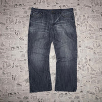 38 - Vintage Y2K buffalo jeans 2000s baggy wide denim pants
