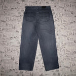 36 - Vintage Y2K Anchor blue baggy faded 2000s skate pants