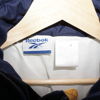 XL - Vintage Y2K Reebok embroider stripe 1990s puffer jacket