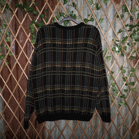 XL-Vintage Y2K dockers 1990s essential knitted cable sweater