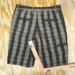 Vintage y2k vans plaid old school grunge skate 00s shorts