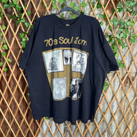 Vintage Y2K throwback retro 1970s soul jam jazz 2000s tshirt