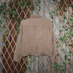 Large - Vintage Y2K SO button femme 2000s brown jacket
