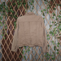 Large - Vintage Y2K SO button femme 2000s brown jacket