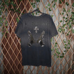 XXL - Vintage Y2K DOCTRINE grunge 2000s cross v neck t-shirt