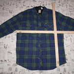 XL -Vintage Y2K Outdoor exchange puffer plaid flannel jacketd