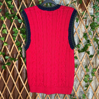 Vintage y2k gap 1990s 00s fisherman knit sailor sweater vest