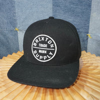 OSFA - Vintage Y2K brixton supply trade mark embroidered hat