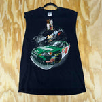 Vintage y2k dale earnhardt jr cutoff tank top nascar t-shirt