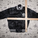 Medium Vintage 80s LA Raiders NFL satin youth bomber jacket