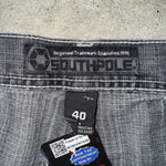 Vintage Y2K GRAIL baggy 2000s southpole red tab jorts shorts
