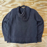 Vintage carhartt femme spell out embroidered zip up hoodie