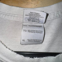 Vintage y2k pizza my heart monterey faded 2000s t-shirt