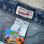 Vintage Y2K Guess jeans denim baggy wideleg carpenter pants