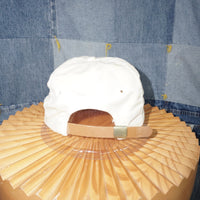 OSFA - Vintage 1990s embroidered bud dry beer promo rope hat