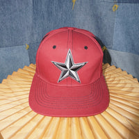 OSFA - Vintage Y2K embroidered nautical star grunge hat