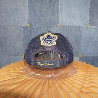 OSFA - Vintage Y2K Toronto Maple Leafs denim trucker NHL hat