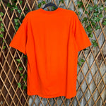 Vintage Y2K phat farm 2000 hip hop flag baggy orange t-shirt