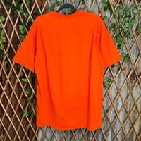 Vintage Y2K phat farm 2000 hip hop flag baggy orange t-shirt