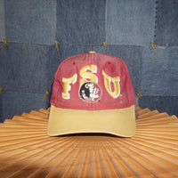 OSFA- Vintage Y2K FSU Florida State University faded 90s hat