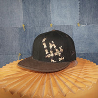 7 ½ -Vintage Y2K Los angeles Dodgers LA embroider fitted hat