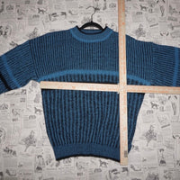 Large - Vintage Y2K Michael Gerald knit 90s striped sweater