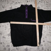 Large - Vintage Y2K Guess jeans embroider fleece sweatshirt