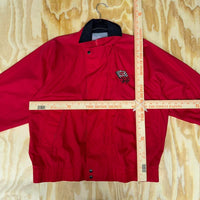 Small - Vintage y2k racing jacket windbreaker