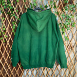 Vintage Y2K essential heavy fishing embroider 1990s hoodie