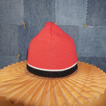 OSFA - Vintage / Y2K 00s skater style striped knitted beanie