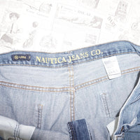 38 - Vintage Y2K Nautica jeans company loose fit baggy jorts
