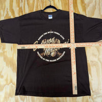 Vintage y2k branson missouri boots guitar 2000s brwn t-shirt