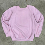 XL - Vintage 80s cute bear pink sweatshirt
