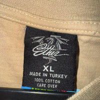 Vintage y2k ether brand grunge thermal ribbed long sleeve