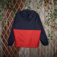 Medium - Vintage Y2K Adidas 2tone half zip 1980s windbreaker