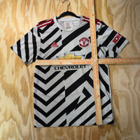 Vintage Y2K Manchester United England Adidas soccer jersey