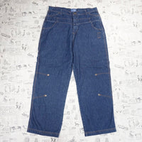 40 - Vintage Y2K denim blues Merrill Forbes carpenter jeans