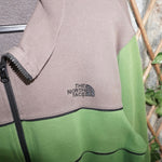 Vintage Y2K North Face 2000s two-tone zip up track jacket