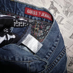 34 - Vintage Y2K guess jeans wide leg baggy 00s denim pants