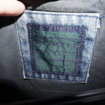 Large - Vintage Y2K button up bomber 1990s Letterman jacket