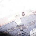 Vintage Y2K Raw edge denim carpenter 2000s baggy fade pants