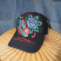 OSFA - Vintage Y2K ed Hardy Christian audigier embroider hat
