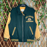 Vintage y2k arizona jeans 90s embroidered lettermans jacket
