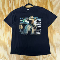 Vintage y2k jason aldean night train country tour t-shirt