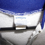 Large - Vintage Y2K WMS warriors stripe 1/4 zip sweatshirt