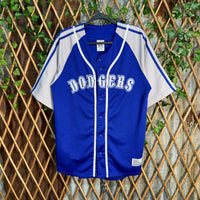 Vintage Y2K Los Angeles Dodgers embroider 00 baseball jersey