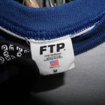 Medium - Vintage Y2K FTP F**K the population ringer t-shirt